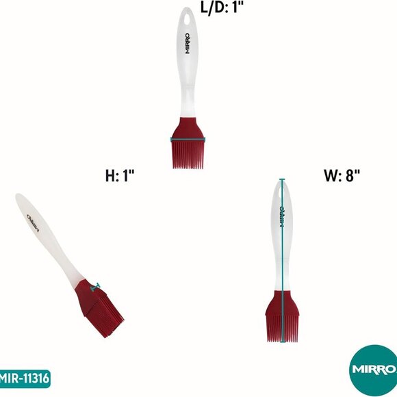 Silicone Basting Brush, Red​ - Picture 7 of 8